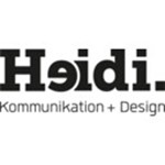 Heidi. Kommunikation + Design Logo