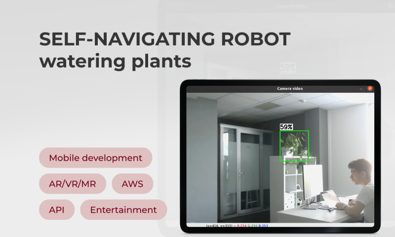 Innowise Project - Self navigating robot