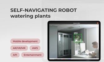 Innowise Project - Self navigating robot