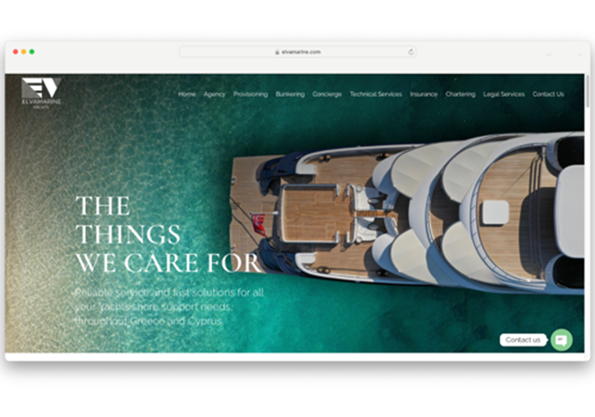 Elvamarine, Website Design & Development, Branding - Elvamarine