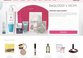 BeGlossy - buy cosmetics in the subscription model