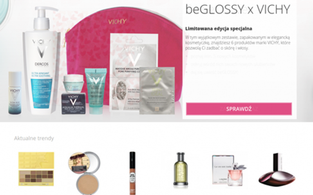ENDORA Project - BeGlossy - buy cosmetics in the subscription model