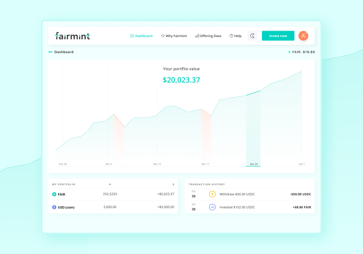 Fairmint System | Product design - Fairmint