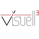 Visuell³ - Architekturvisualisierung Logo
