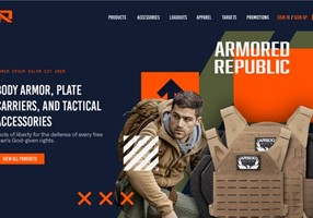 BRIDGE Project - Armored Republic Branding & Website Design