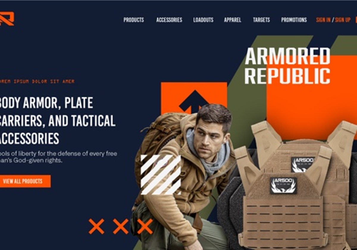 Armored Republic Branding & Website Design - Armored Republic