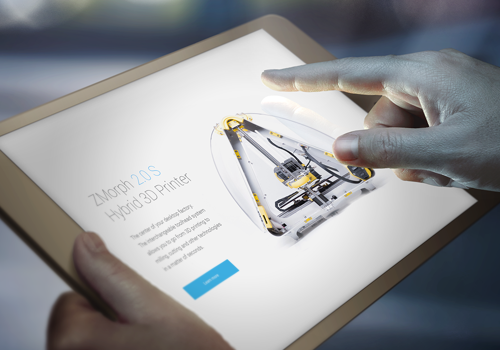 Ratioweb Project - Zmorph - 3D printer manufacturer website