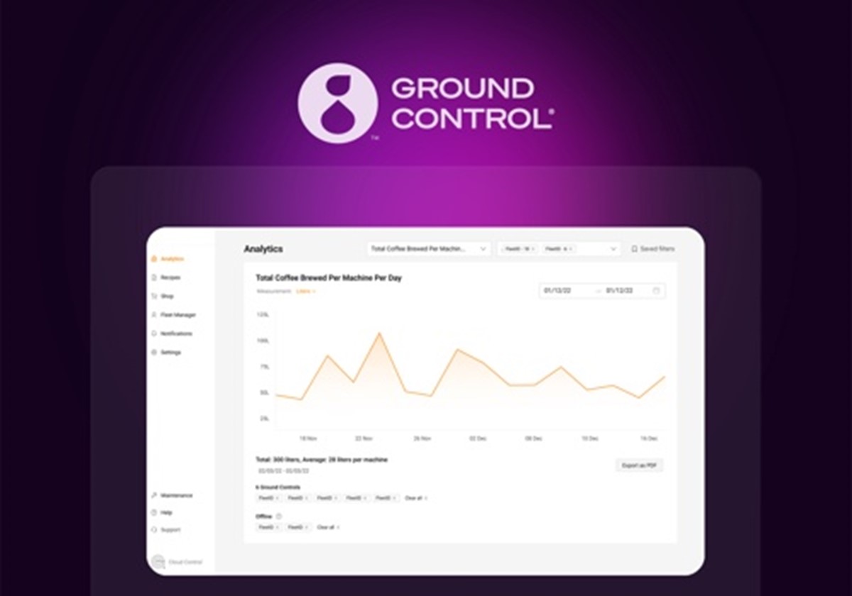 Ground Control Coffee - SaaS app(React, AWS, IoT) - Ground Control Coffee