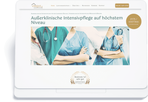 Marketingatelier Eva-Maria Beck Project - Website design