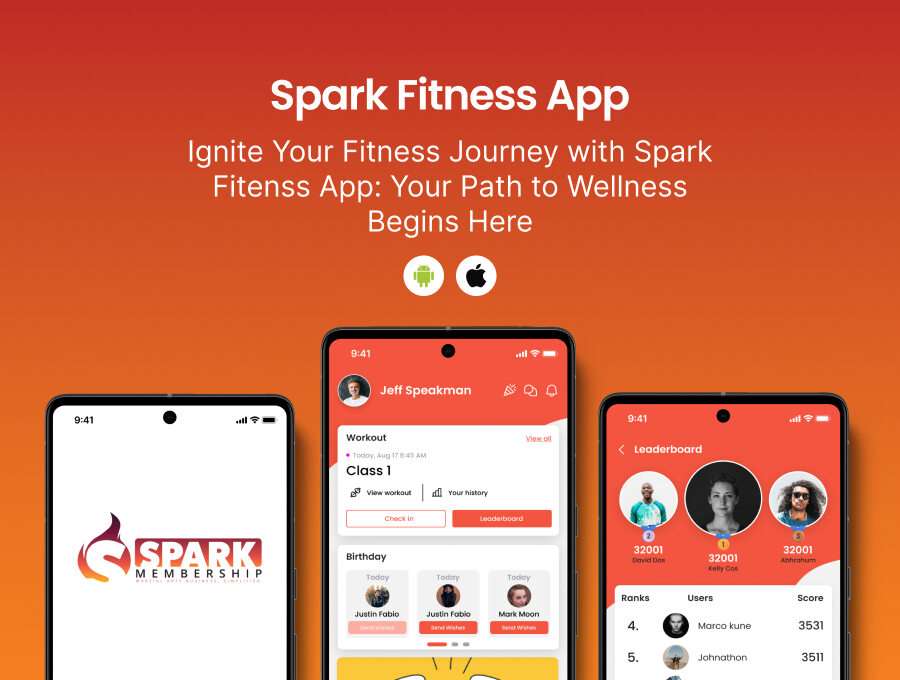 Techelix Project - Spark Fitness