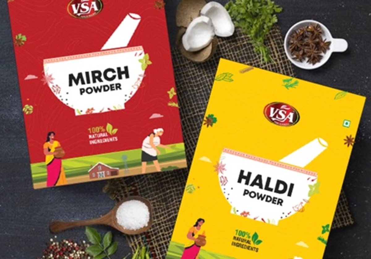 Packaging Design for FMCG Company - VS AGRO FOODS