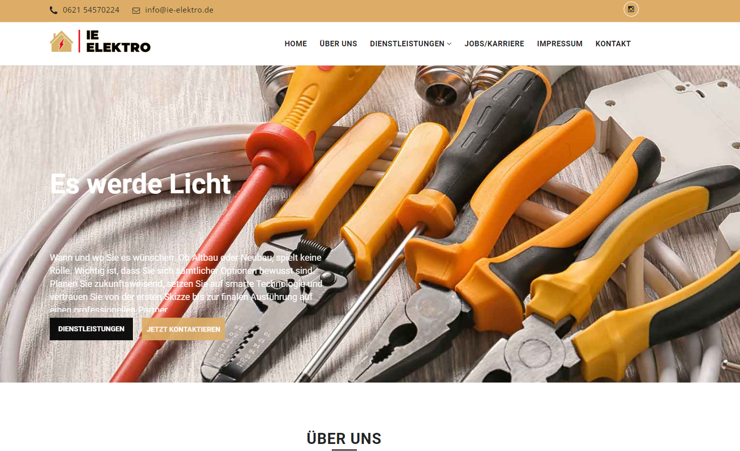 Buzzard-Webdesign Project - Webseite Launch
