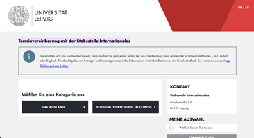Robimo GmbH Project - Terminvergabesyste SSI
