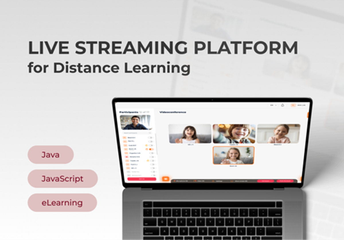 Plateforme de live streaming pour l’enseignement à distance