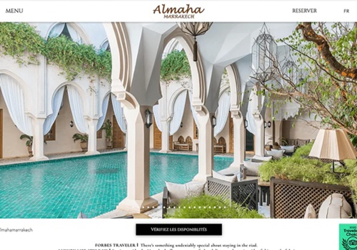 Almaha Marrakech - Website Creation - Almaha Marrakech