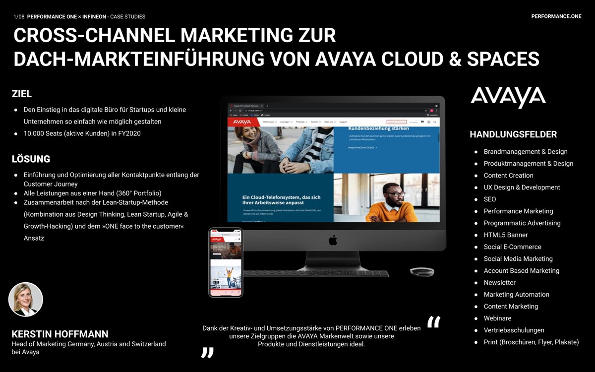 Lancement sur les marchés d’AVAYA