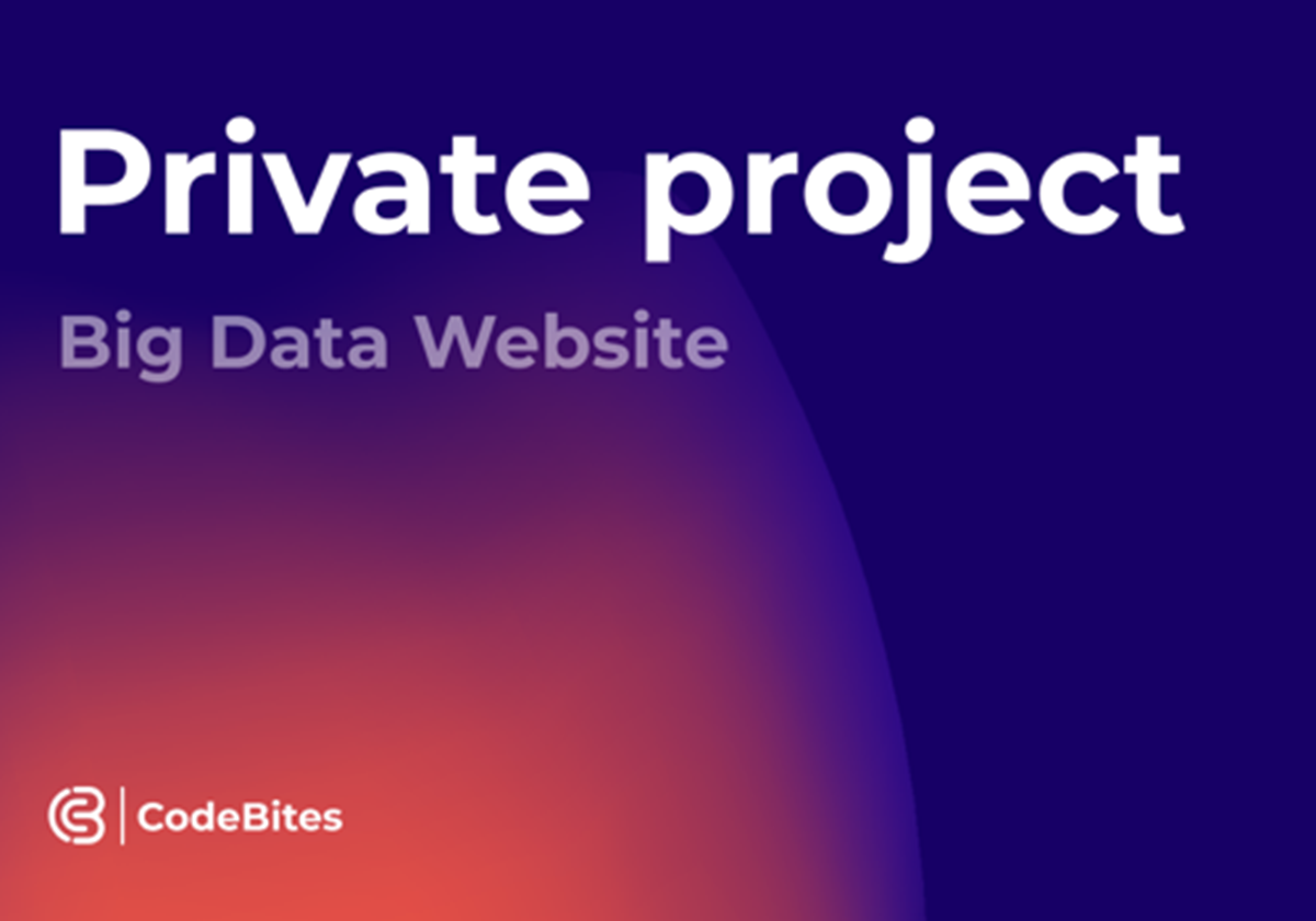Big Data Website - 