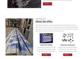 Creative Web Ethiopia Project - Web design for lalogate aluminum