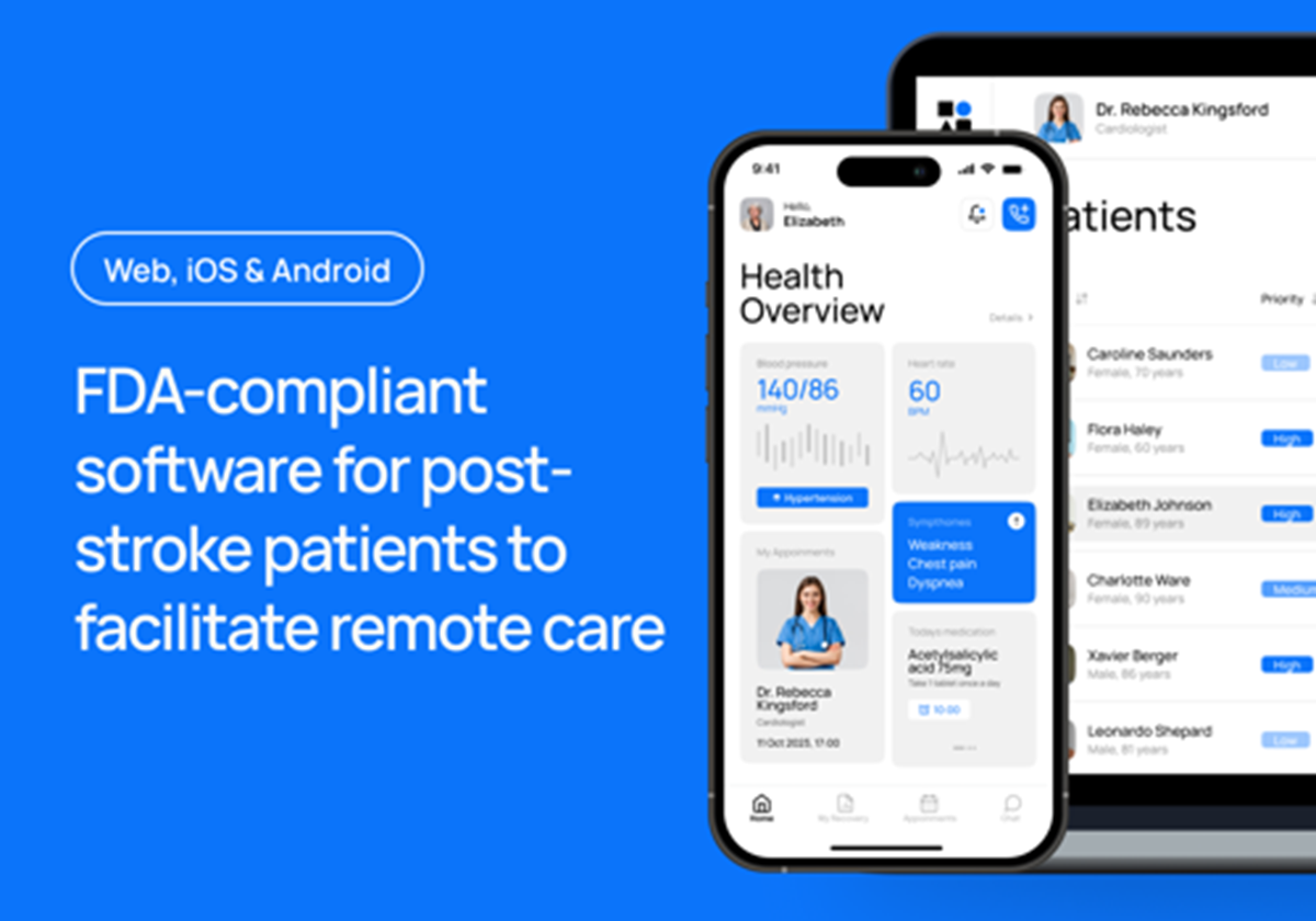 Platform for remote post-stroke monitoring - Post-stroke monitoring platform
