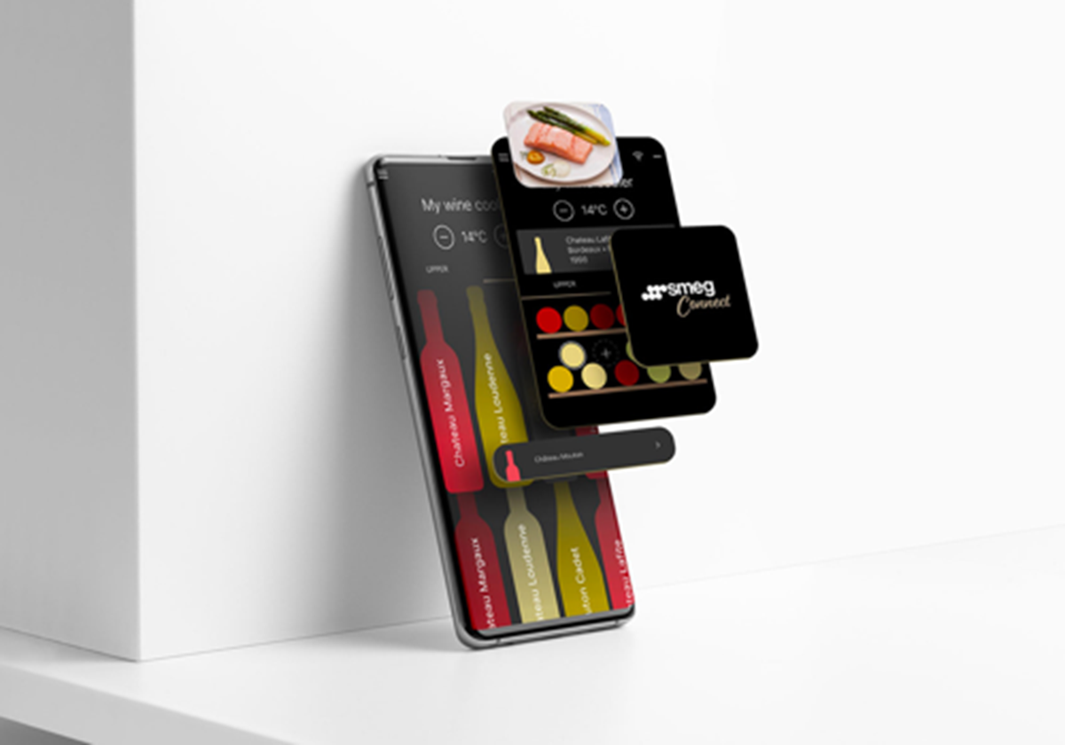 iOT mobile app UI/UX design - Smeg Connect - 