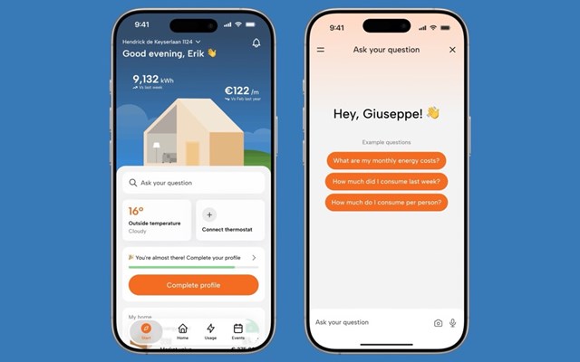 Daasign Project - Energy and home app for Dutch households