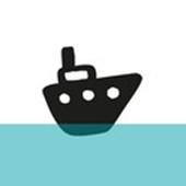 Das Meer ist blau. Logo