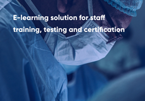 IntoSoft BV Project - E-learning solution for staff training, testing and certification