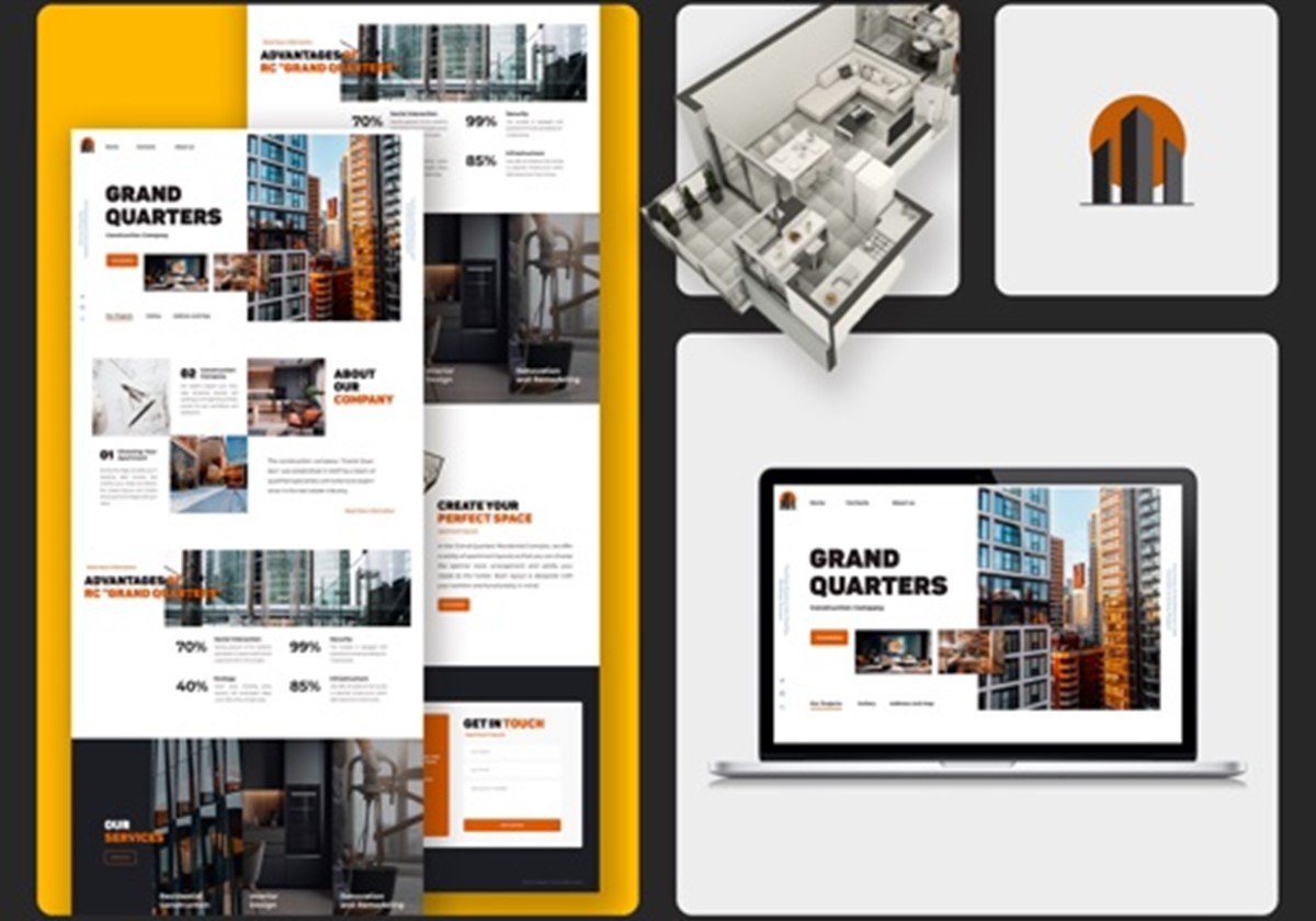 Web Development for a Multifamily Housing Company - Grand Quartes