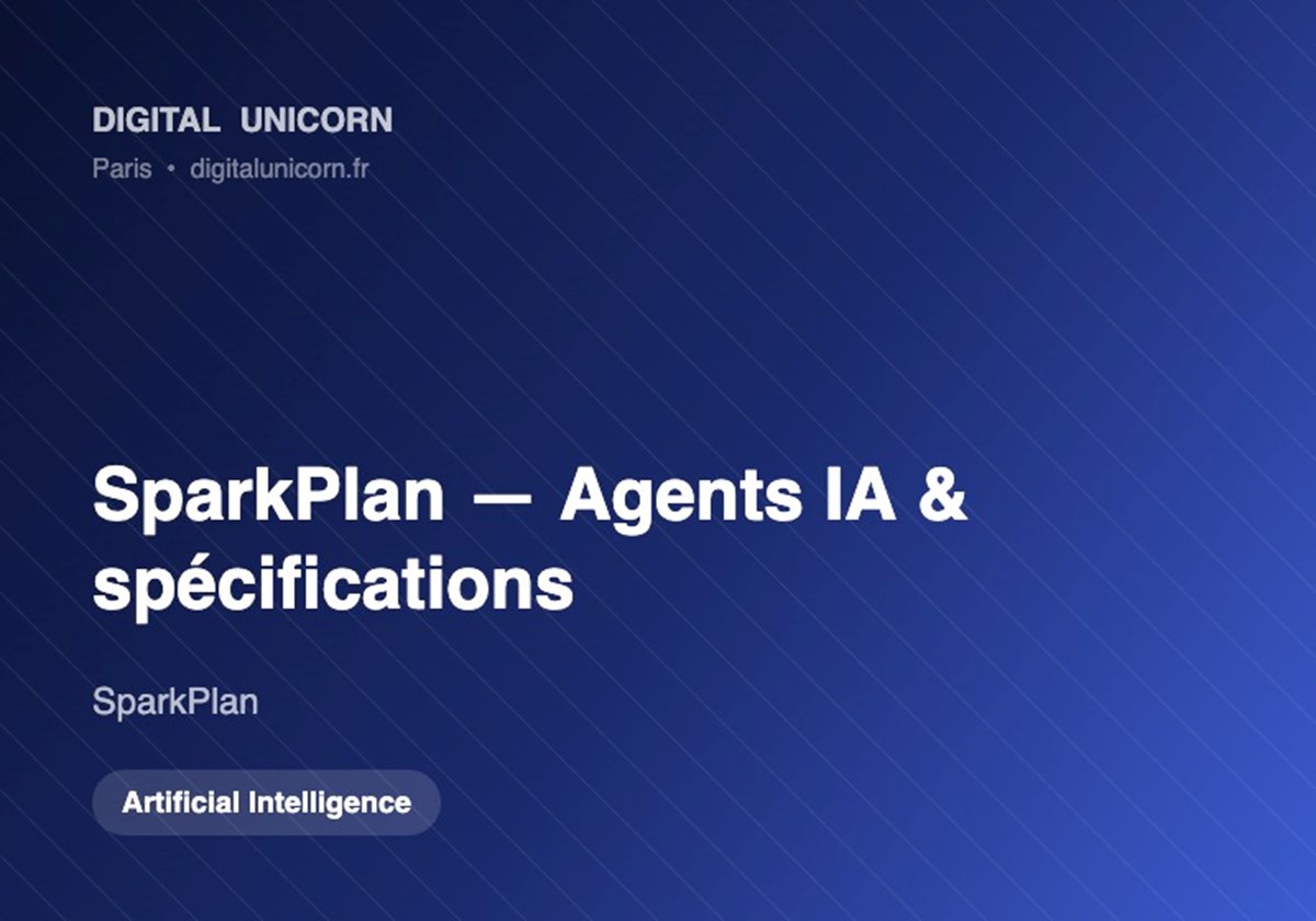 SparkPlan — AI agents for writing product specifications