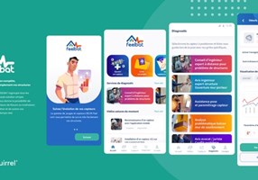 Squirrel - Agence mobile et web Project - iOS & Android Mobile App - IoT for the Construction Industry