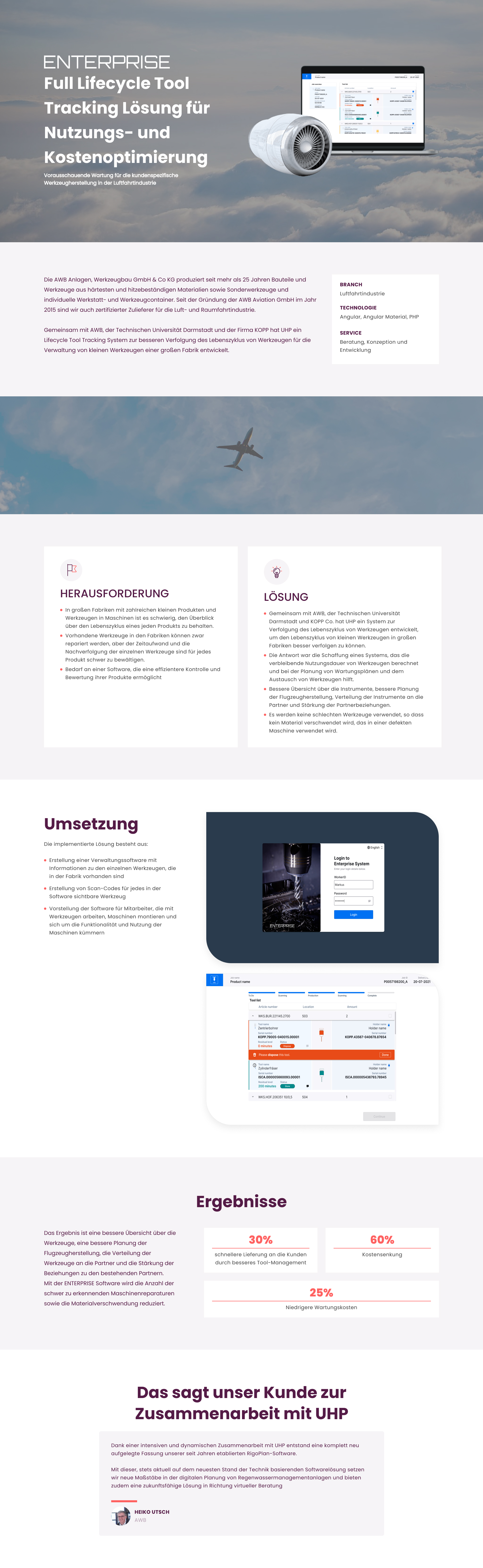 UHP Software GmbH Project - Enterprise