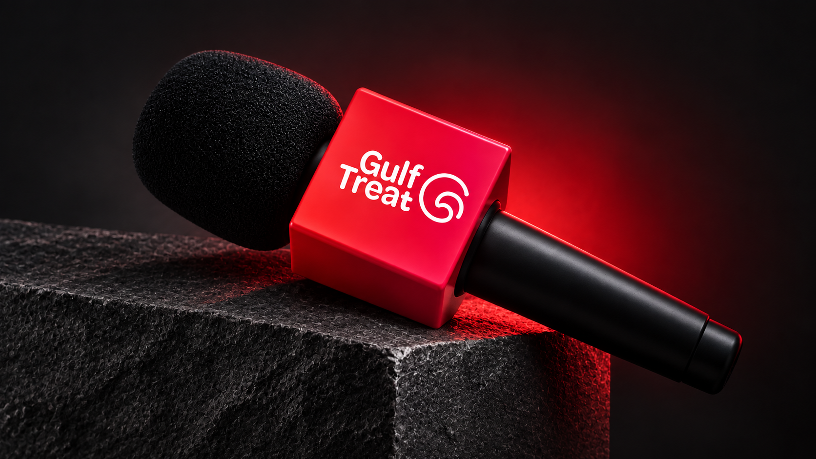 Abcon Branding Project - Gulf Treat, media brand identity