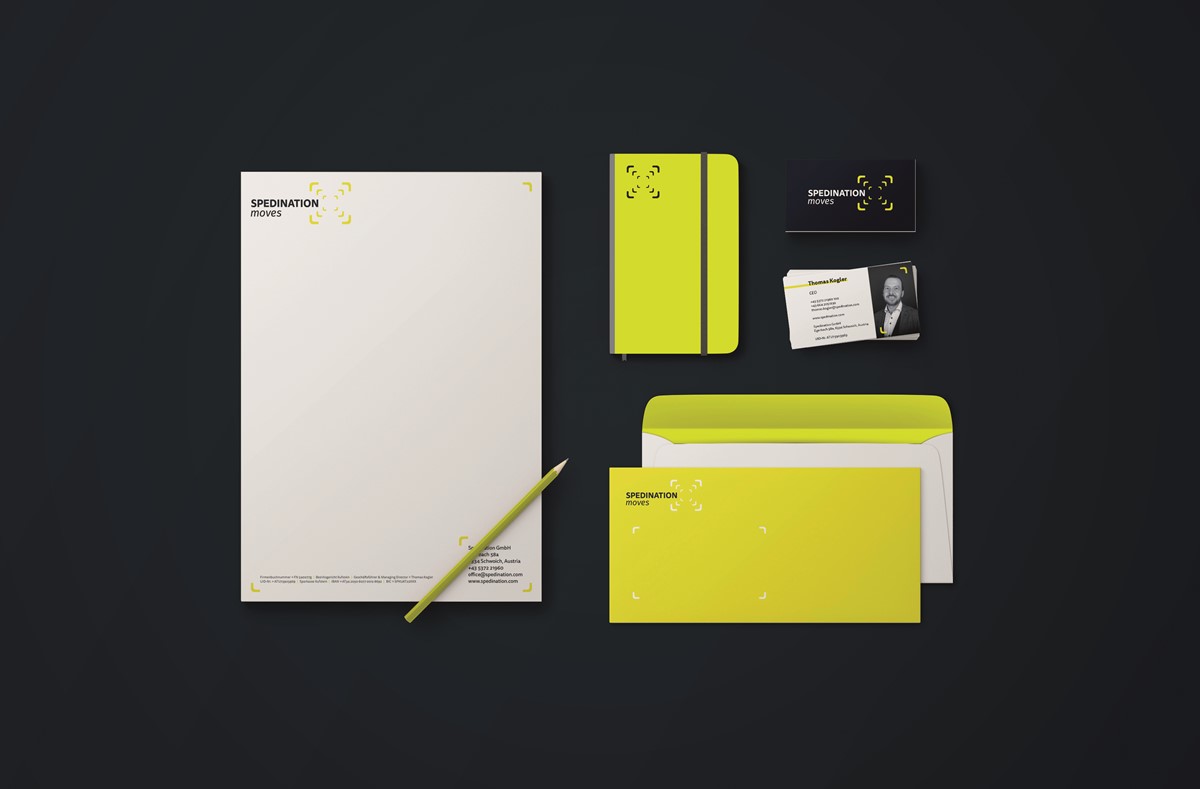 Branding and web design for Spedination