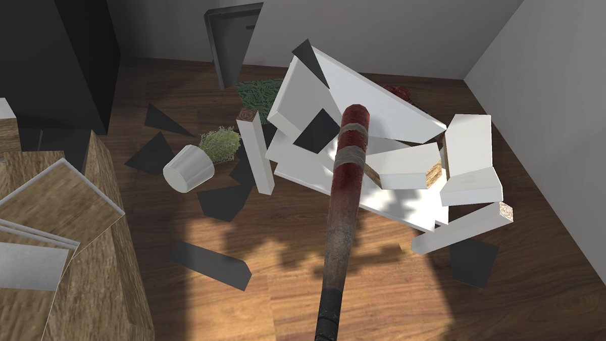 Destruction en réalité virtuelle