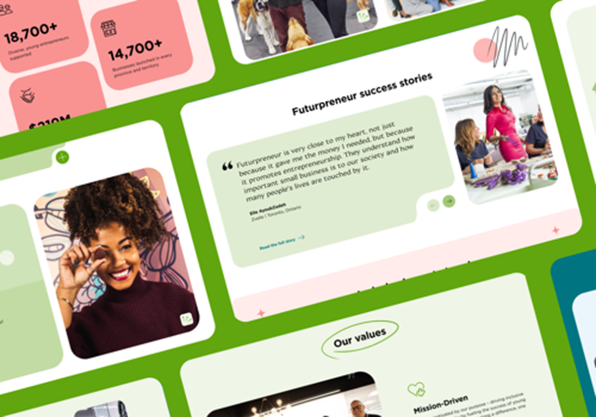 A Modern Website for Aspiring Young Entrepreneurs - 