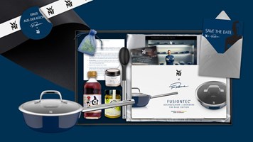 LHLK Agentur für Kommunikation GmbH Project - WMF x Tim Raue, a press lunch that brings the product and the experience to life