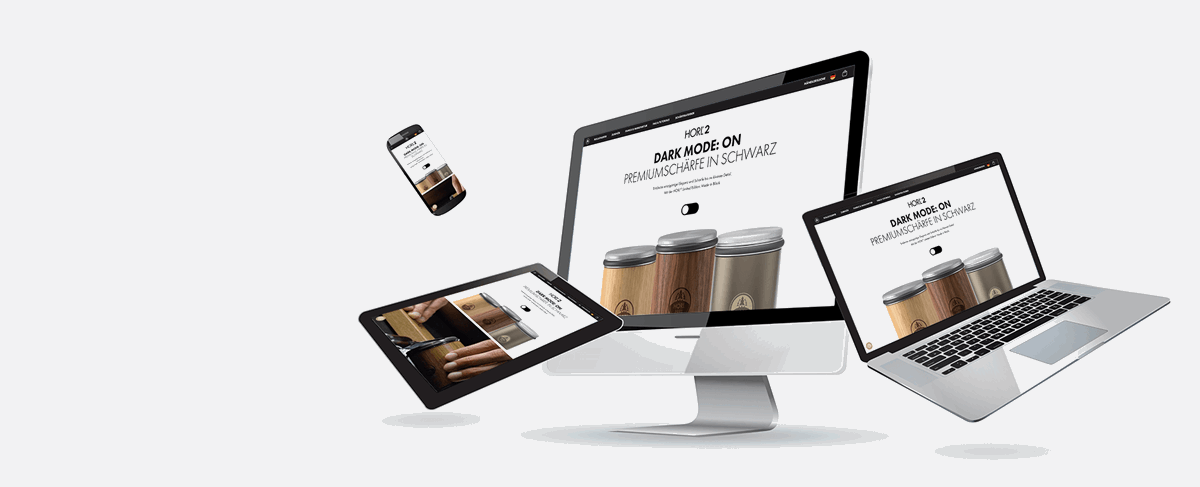 HORL.com - Développement du site web et de la boutique en ligne
