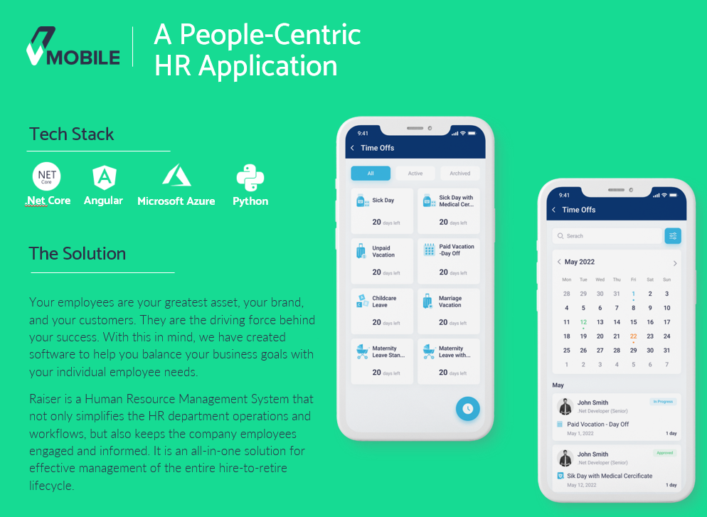 V-Mobile Project - Mobile Application for HR
