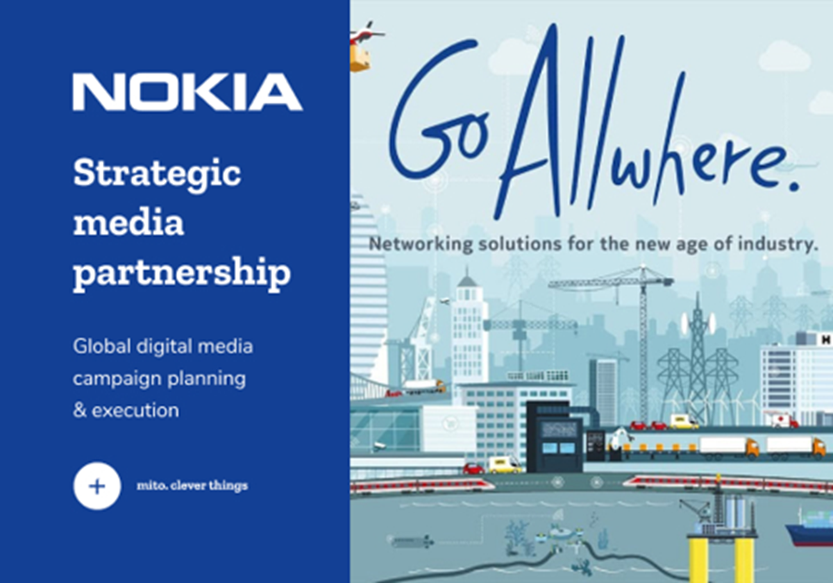 Nokia Allwhere - Private Wireless - Global digital media campaign planning & execution - 