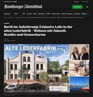Kunert.Concept Project - Kapitalanlageimmobilien an der Ostsee, überregional im Hamburger Abendblatt