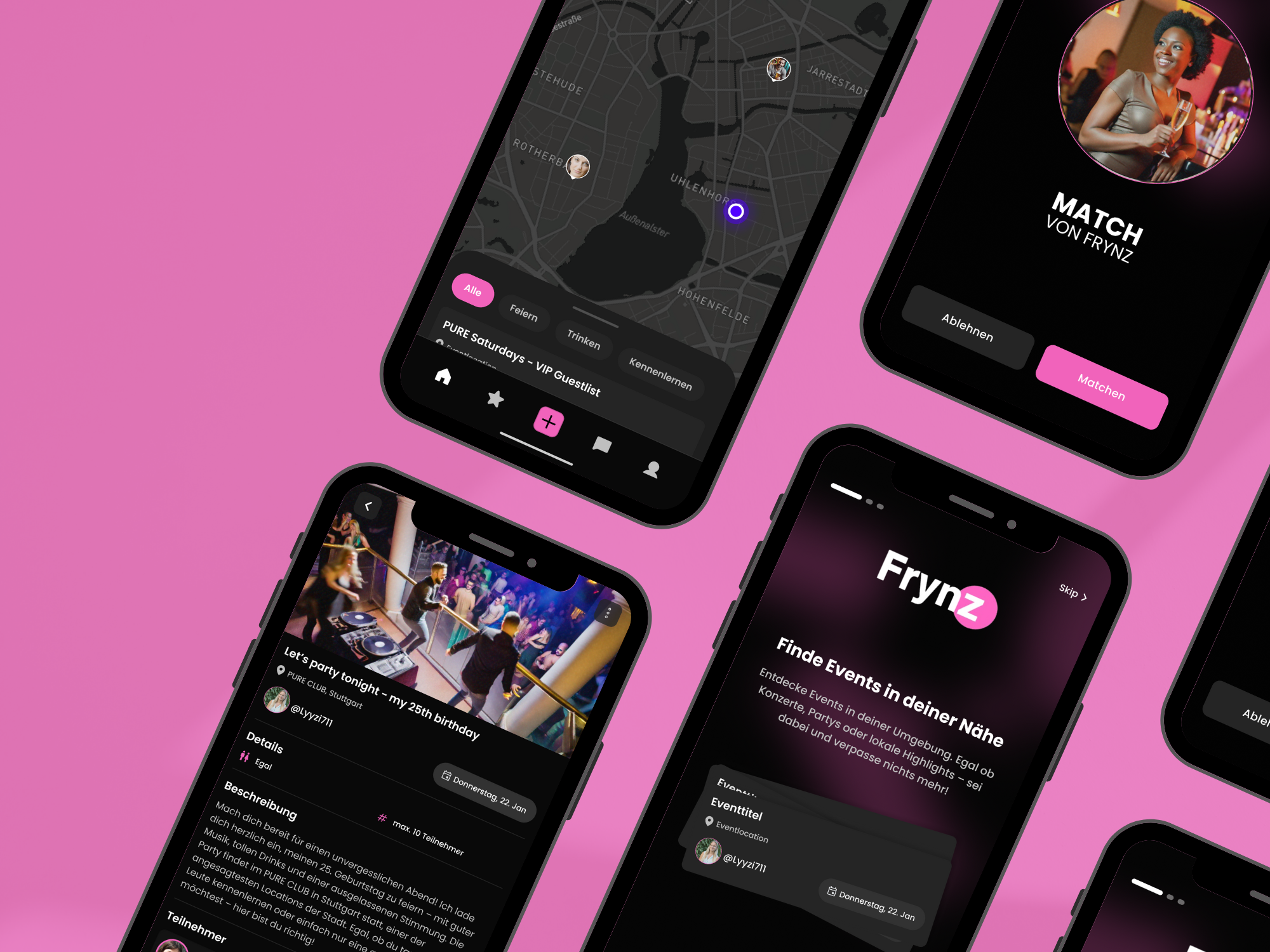 hafencity.dev GmbH Project - Frynz: Die Social-App, die verbindet.