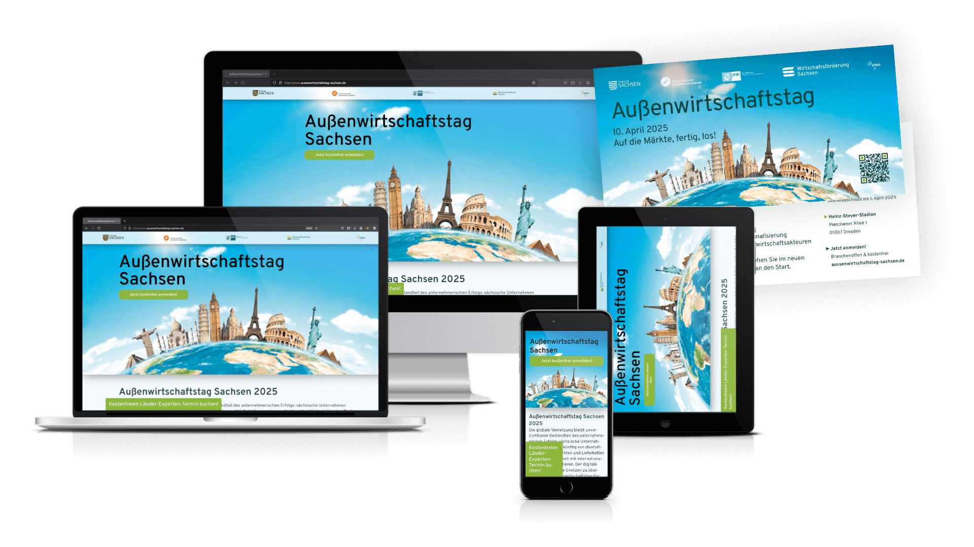 jahnkedesign.com »interdisziplinäres büro für gestaltung« Project - foreign trade day saxony