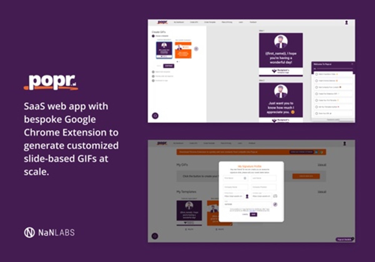 Outreach GIF Tool - Popr.ai