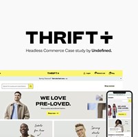 This is Undefined Project - Thrift+: Headless Shopify Store