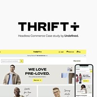 This is Undefined Project - Thrift+: Headless Shopify Store