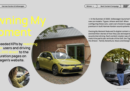 Hey Honey Project - Harman Kardon & Volkswagen - Owning My Moment