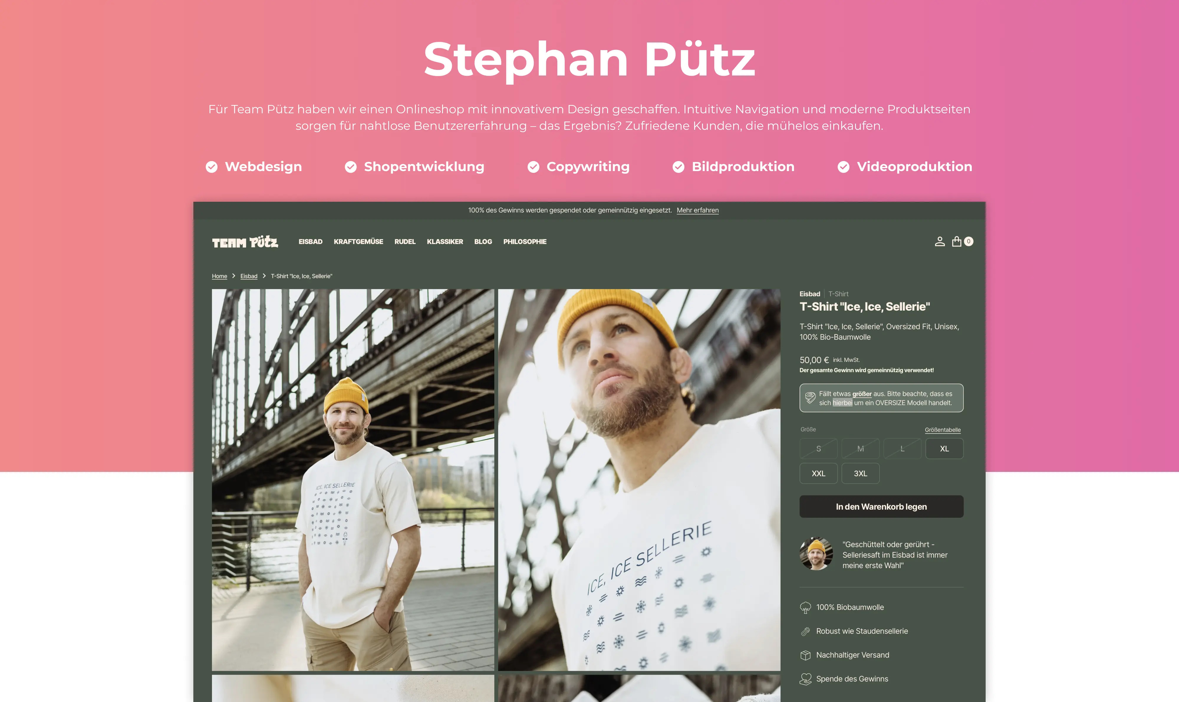 Exportarts GmbH Project - Store development