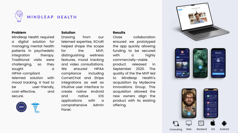 itCraft Project - Mindleap Health