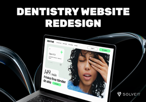 SolveIt Project - Website redesign for a dental clinic