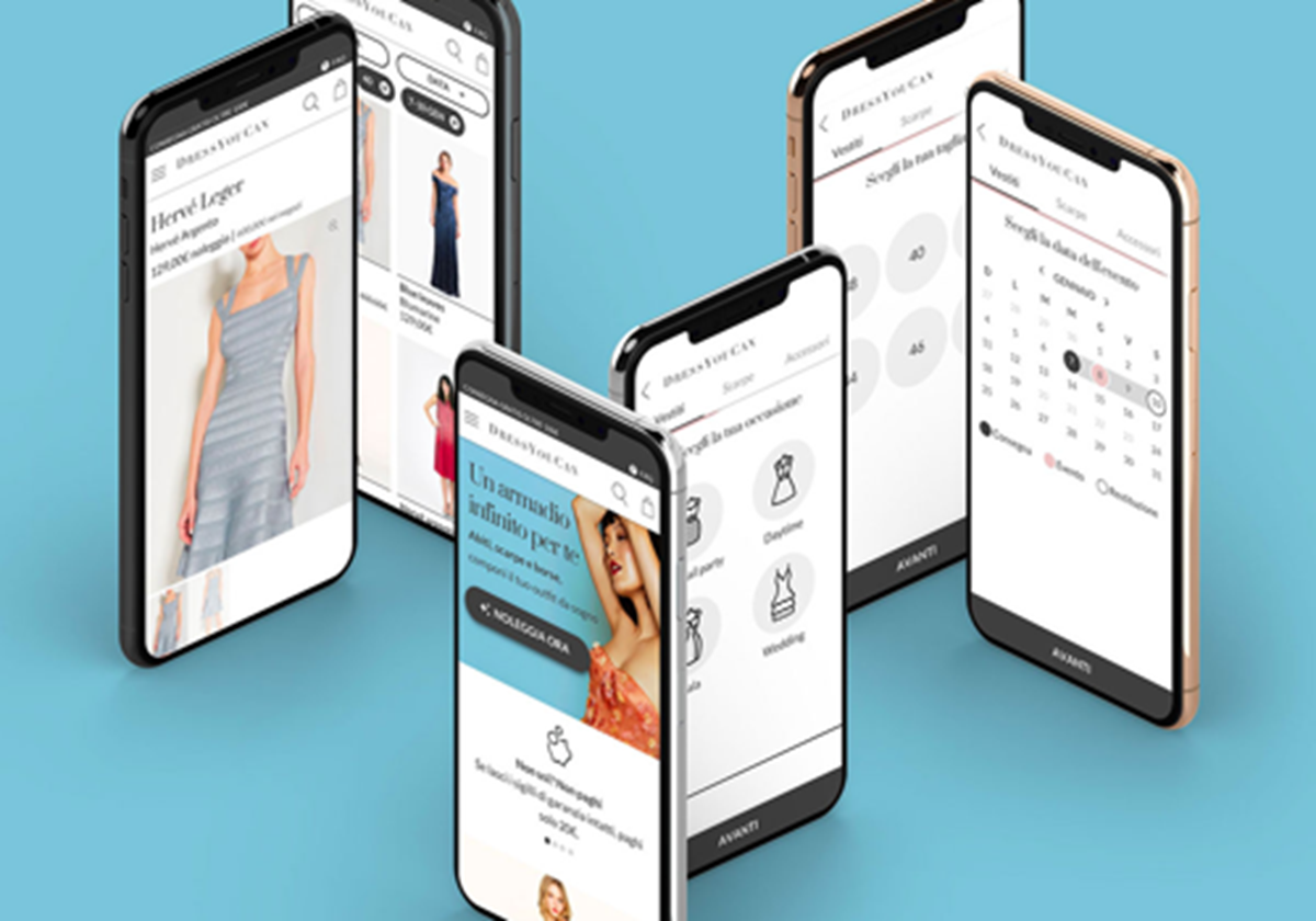 E-commerce UX/UI design - DressYouCan - 